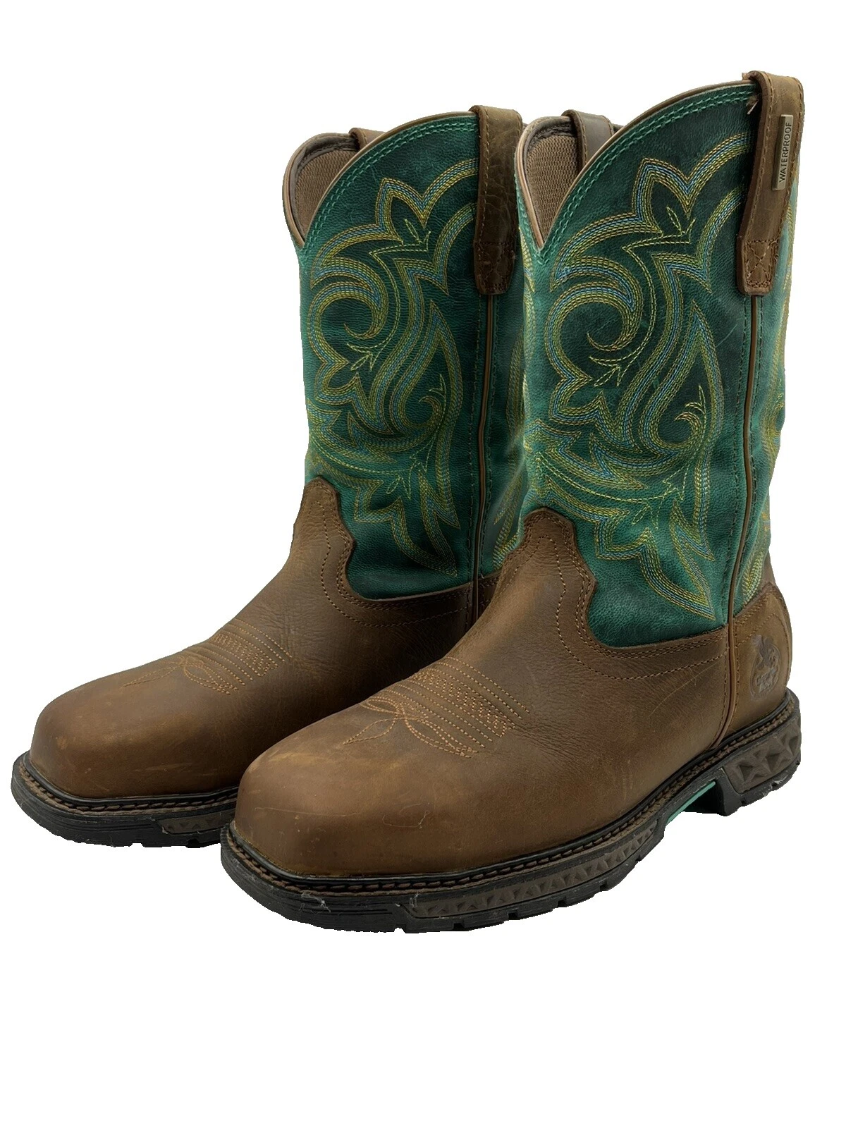 Cabedal de couro femininas GB Western