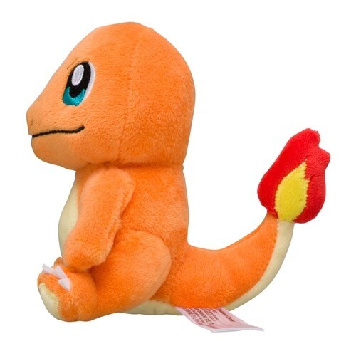 Peluche Pokemon Mignonnes Assises Charmander Peluche Pokemon Centre Japon - Photo 8/9