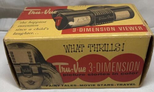 Tru-Vue Vintage 3 Dimension Viewer In Original Box - Picture 3 of 14
