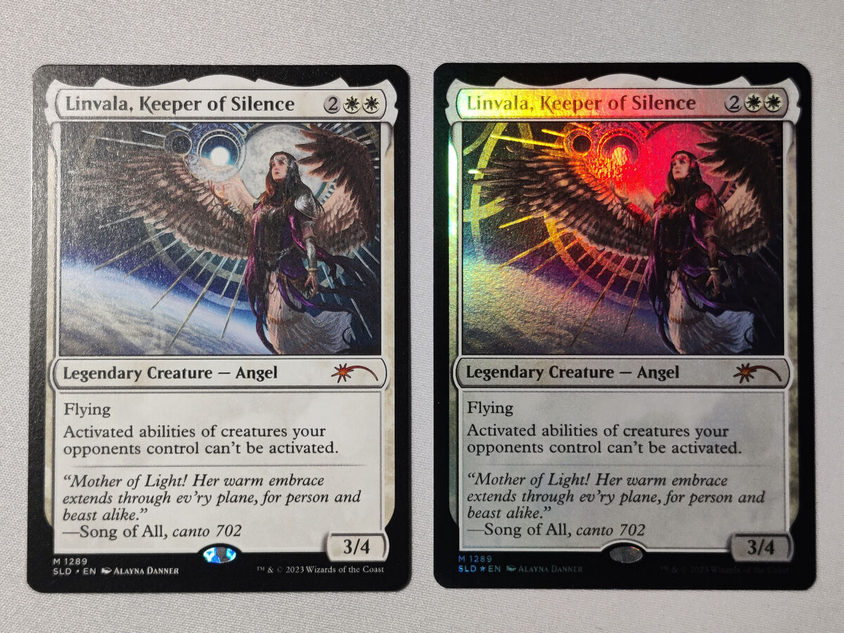 MTG Secret Lair Linvala, Keeper of Silence -SLD Alayna