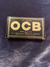 Vintage Rolling Papers, OCB, R.J. Reynolds Tobacco U.S.A. Full Pack Papers EmBt