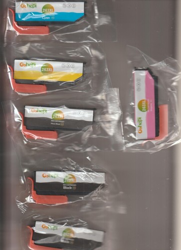 6 x T2631 26XL High Yield Epson Compatible Printer Ink Cartridges 262xl 263xl - Afbeelding 2 van 2