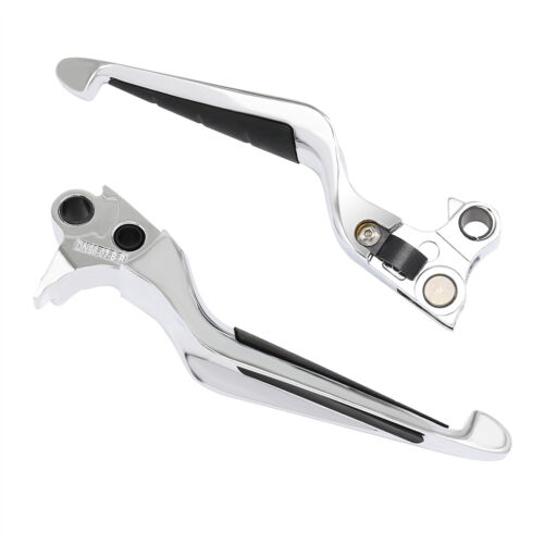 Chrome Brake Clutch Lever For Harley 96-14 Softail Touring /96-03 XL /96-17 Dyna - Bild 5 von 12