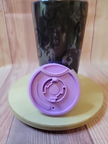 Starbucks Halloween Keramik Tumbler Schwarz Lila Spinnennetze Katze 12 Oz Neu 2021 - Bild 10 von 13