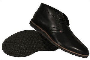 hugo boss leather boots