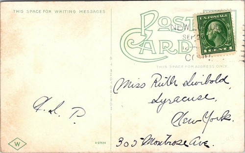 Munsey Building Mohican Hotel New London Connecticut Postcard - Picture 2 of 2