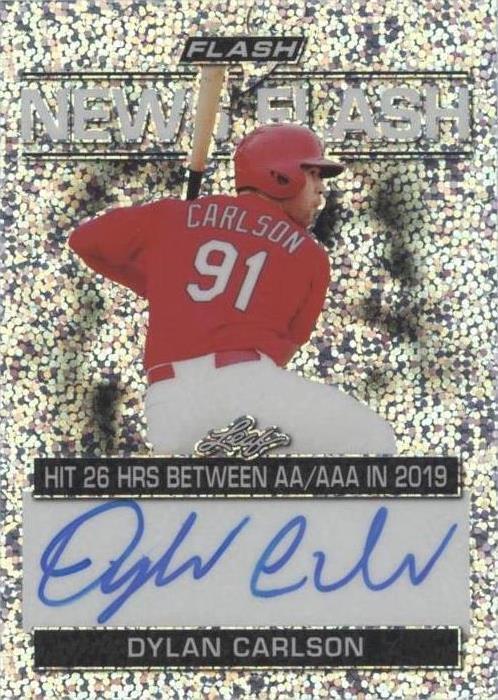2019 Leaf Flash - Dylan Carlson #NF-DC1 - 1 of 1