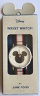 New ListingDisney x Junk Food Mickey Mouse Icon Watch Striped Canvas Strap No Battery