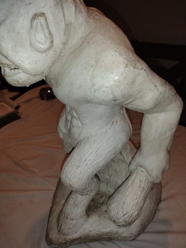 Vintage 1978 Karl Karlik Greek, Roman Mythology Cyclops Monster Garden Statue - Picture 3 of 9