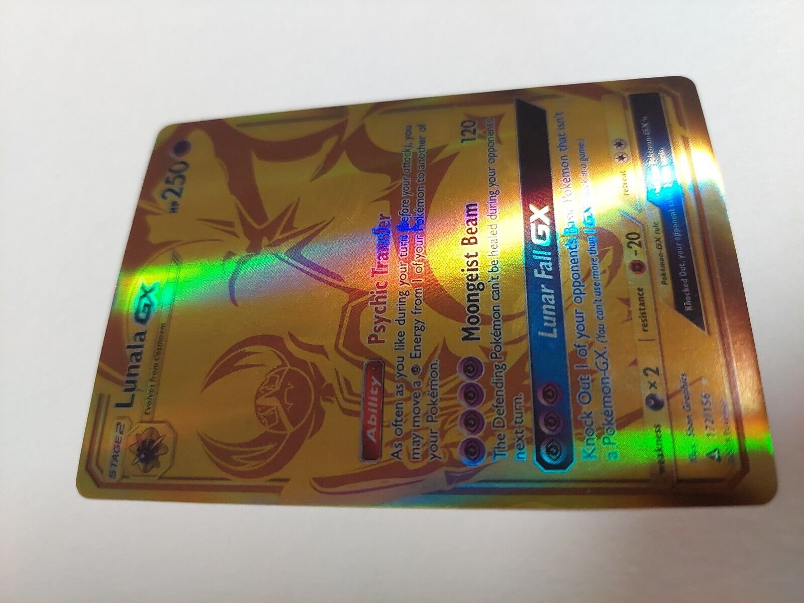 Carta pokemon: Lunala GX Gold rara segreta - Vinted