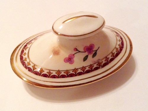 Vintage CORONET China/England - Milchkännchen & Zuckerdeckel - Ibis & Blumen (S/L) - Bild 6 von 6