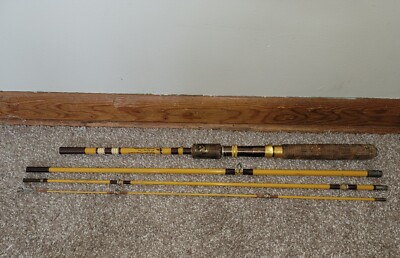 EAGLE CLAW Trailmaster Travel/Pack 6' 6 Spinning Combo #TMM66S4C FREE US SHIP