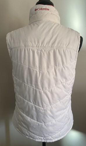 The Ohio State Buckeyes Columbia Vest Women's sz M Reversible Puffer FOOTBALL - Picture 4 of 6