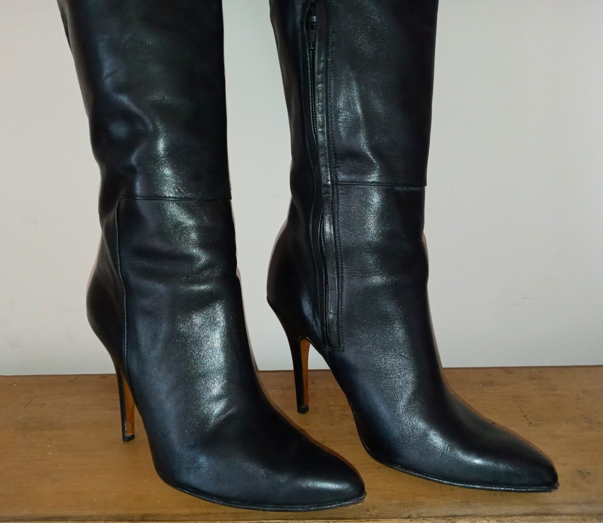Jean gaborit thigh high boots hot sale