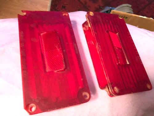 1964 Oldsmobile 88 Station Wagon Rear Tail Light Lens Guide OEM Dynamic Pair - Picture 3 of 9