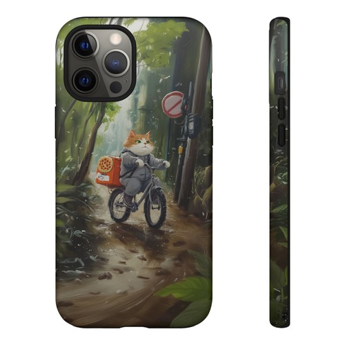 Cat Pizza Delivery Bike - Phone Ink Cover Case for iPhone, Galaxy, Pixel - 第 109/273 張圖片