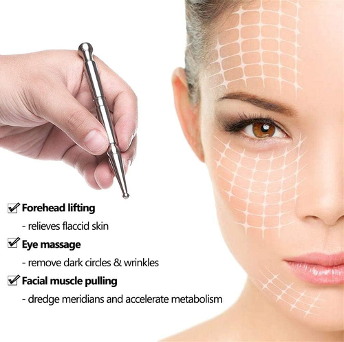 Feelfree Sport Stainless Steel Manual Acupuncture Pen-Deep Tissue Massage Tool-T - Picture 7 of 12