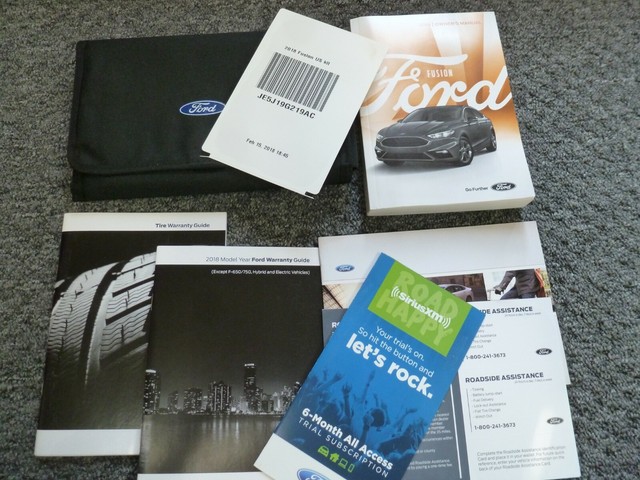 Ford fusion manual