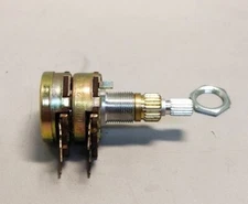 Noble Potentiometer 100KA NOS Dual gang shaft  Diy for Audio