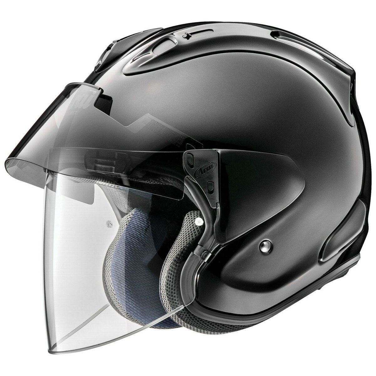 Arai　SZ-RAM3　ヘルメット　ブラック　55-56 Arai Ram-X Solid Helmet SNELL Open Face - Diamond Black