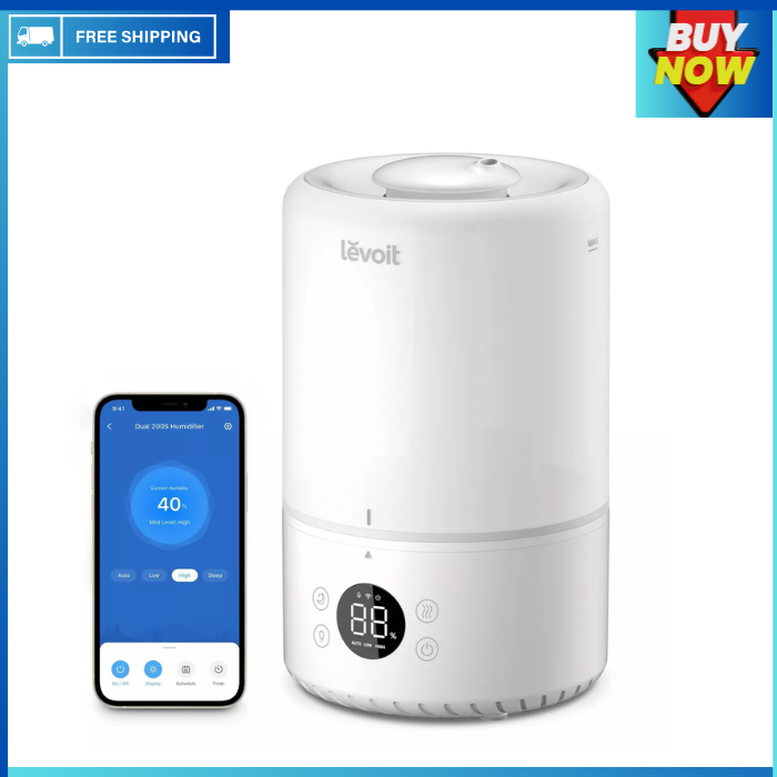 200S Dual Smart Top Fill Humidifier Brand New Fresh Air  