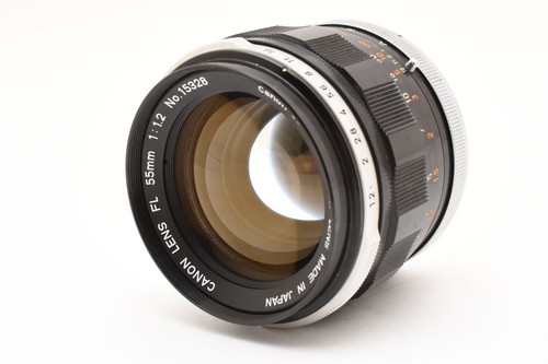 Tested Canon FL 55mm f/1.2 MF Standard Prime Lens for FL FD From JAPAN #2483694 - Picture 2 of 12