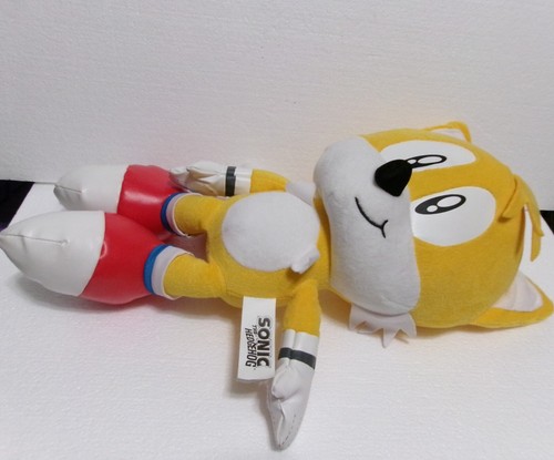 TAILS SONIC THE HEDGEHOG UK CA SEGA PLUSH 17" CHARACTER VINYL HANDS & FEET - Picture 7 of 13