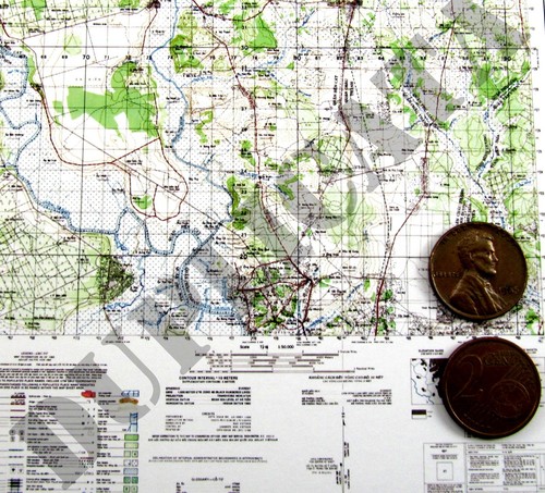 Diorama Accessory - 1/6 Maps - South Vietnam (South/Mekong) #2 - Vietnam War - Bild 3 von 3