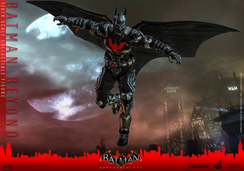 DC COMICS BATMAN BEYOND ARKHAM KNIGHT VIDEOGAME 1/6 Action Figure 35 cm HOT TOYS - Imagen 8 de 10