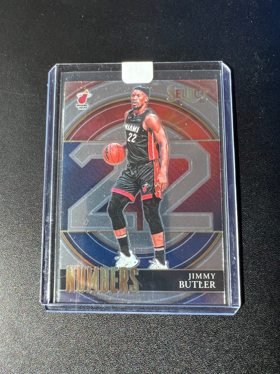 Jimmy Butler 2021-22 Panini Select Basketball #16 - NUMBERS