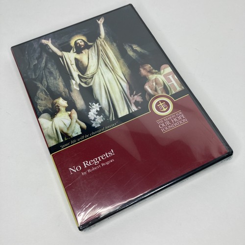 No Regrets By Robert Rogers DVD, Catholic The Reason For Our Hope Foundation NEW - Picture 3 of 3