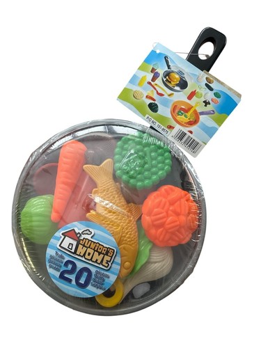 Pfanne mit Lebensmittel - Spielküche Zubehör - Junior's Home - 20 Teile Neu - Bild 2 von 3