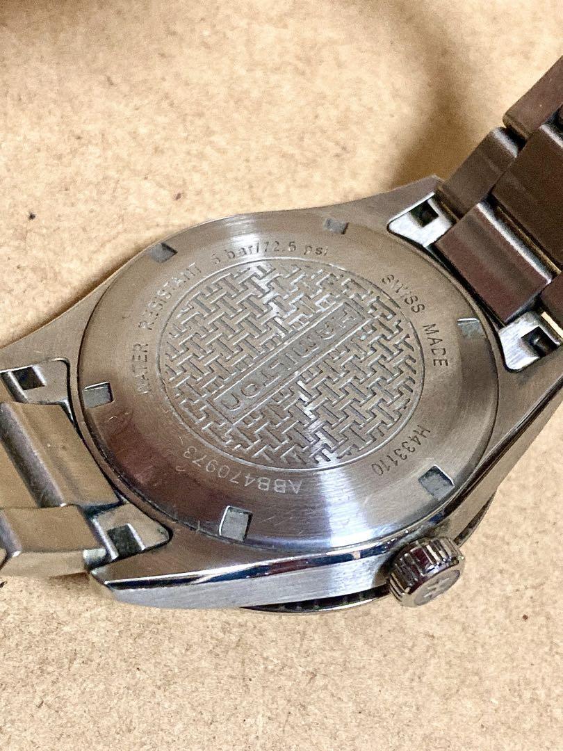 Wristwatch Hamilton H433110 Broadway Quartz Black Dial Swiss