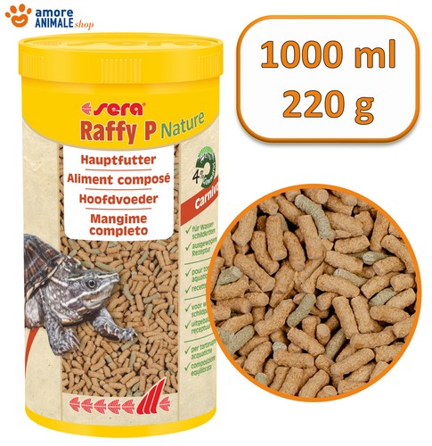 Sera Raffy P - Alimento Para Tortugas Acuáticas - 100/250/1000/3800/10000 Ml. - Imagen 4 de 6