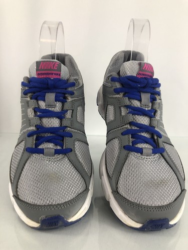 Womens Nike downshifter gray and blue sneaker size 7 - Picture 2 of 5