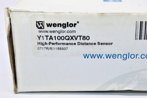 Sensor de distancia láser tiempo de vuelo Wenglor Y1TA100QXVT80 - Imagen 2 de 8