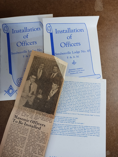 Masonic Holy Bible Holman Temple Illustrated Edition, KJV, Steubenville Lodge 45 - Picture 3 of 7
