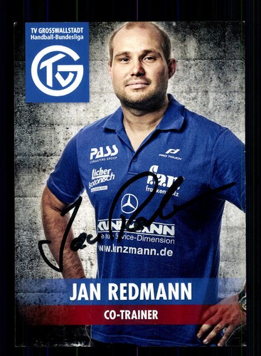 Carte Autographe Winfried Damm TV Grosswallstadt - Signée Original Handball