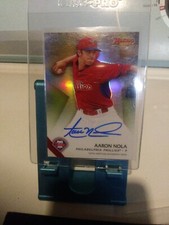 2015 Bowman's Best of Autographs #B15-ANO Aaron Nola Philadelphia Phillies MINT