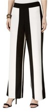 INC International Concepts Women’s Striped Wide-Leg Pants Size L