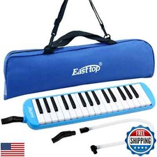 EASTTOP 32 Keys Melodica Soprano Melodica Instrument Air Piano Keyboard Soprano