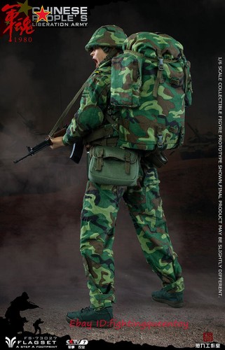 FLAGSET FS73027 Chinese PLA Soul Of The Army1980 1/6 Action Figure INSTOCK - Picture 6 of 12