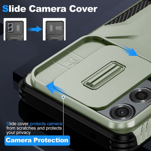 Rugged Camera Lens Sliding Cover Case For Motorola Moto G Stylus/Power/Play 2025 - 第 6/63 張圖片