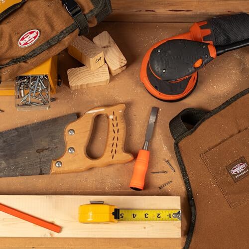 Heavy Duty Canvas Tool Roll Organizer with 25 Pockets and Quick Release Buckles - Picture 12 of 12