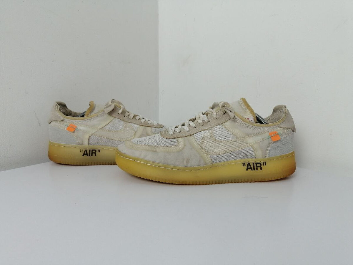 Size 11 - Nike Off-White x Air Force 1 Low The Ten Virgil Size 11 - Nike Off-White x Air Force 1 Low The Ten Virgil