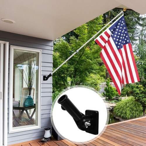 Garden Flag Holders for outside Adjustable Flagpole Mount Bracket - Bild 2 von 12