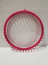 Loops & Threads Round Pink Knitting Loom 41 Pegs, 11.3"