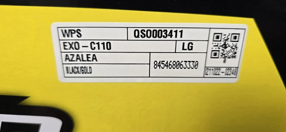 Women's Scorpion EXO-C110 Sz. LG Motorclycle Helmet - Image 4 of 4