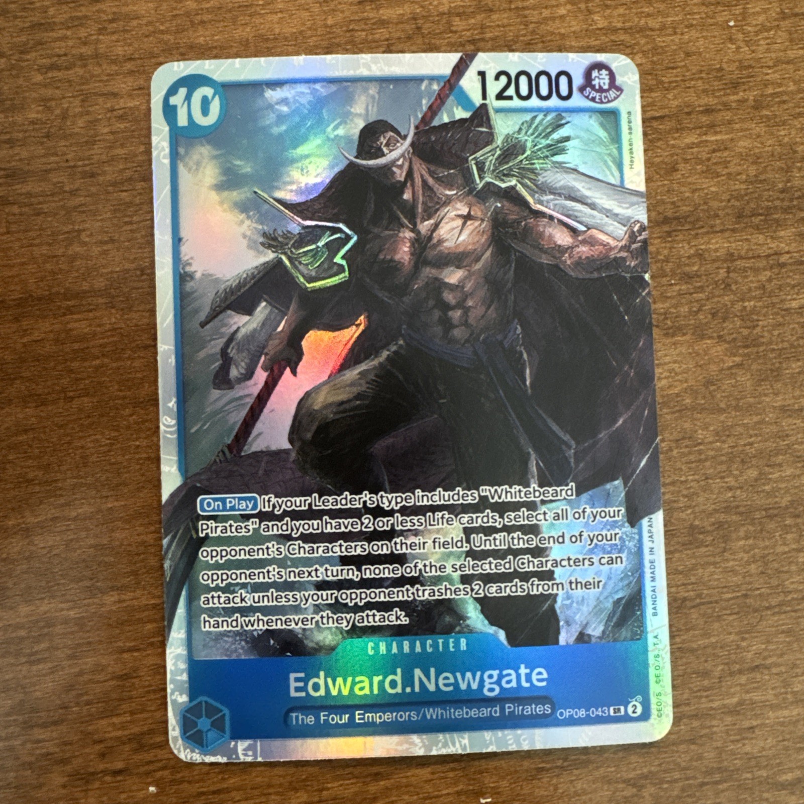 Edward.Newgate OP08-043 Two Legends Foil