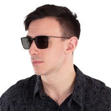 Hugo Boss Green Shield Men's Sunglasses BOSS 1371/S 0807/QT 57 BOSS 1371/S